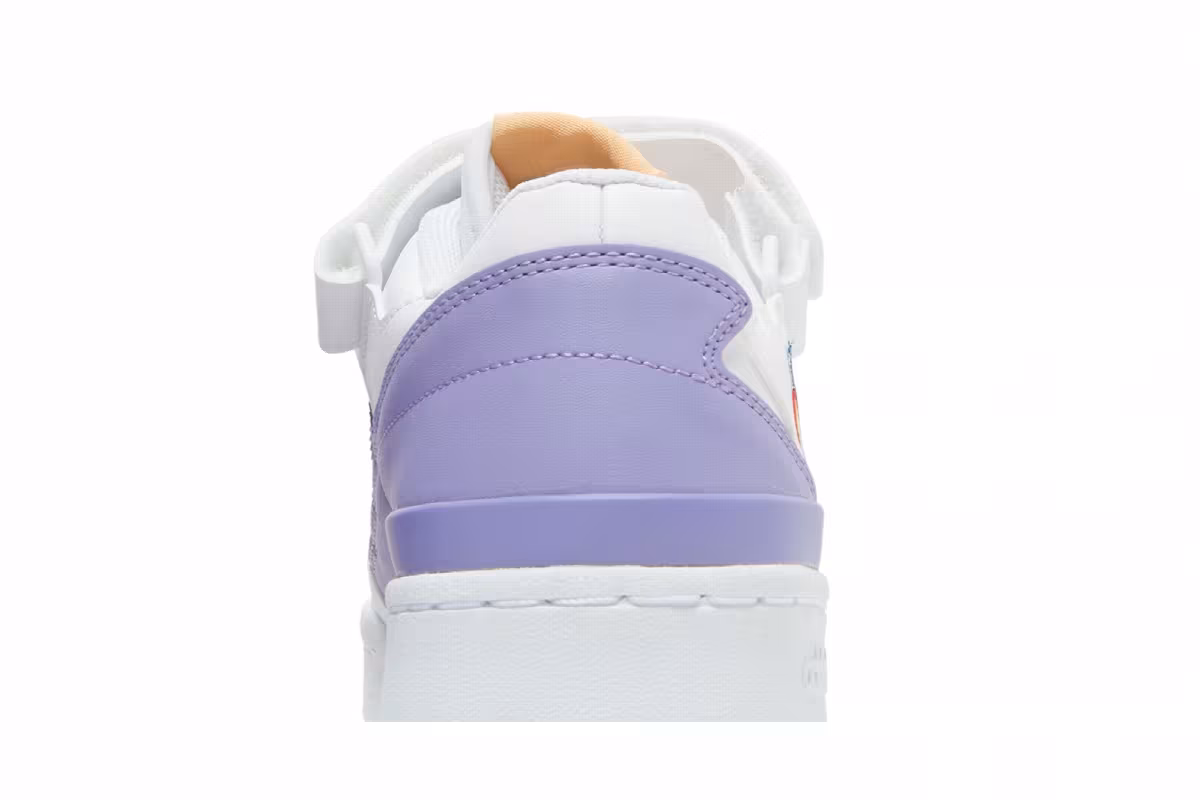 Adidas Forum Low J White Light Purple, view 8