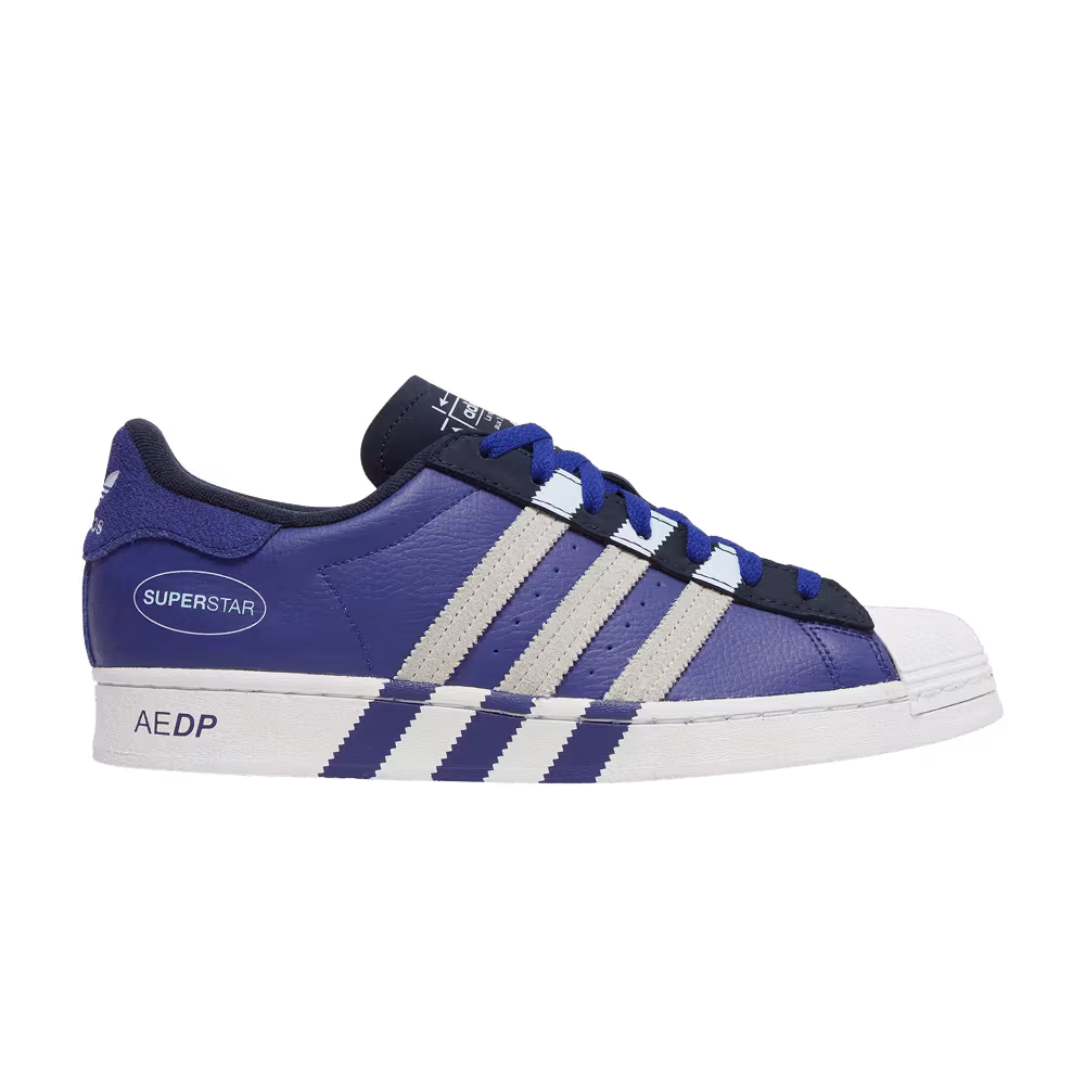 Adidas Superstar Extended Midfoot Stripes - Legacy Indigo