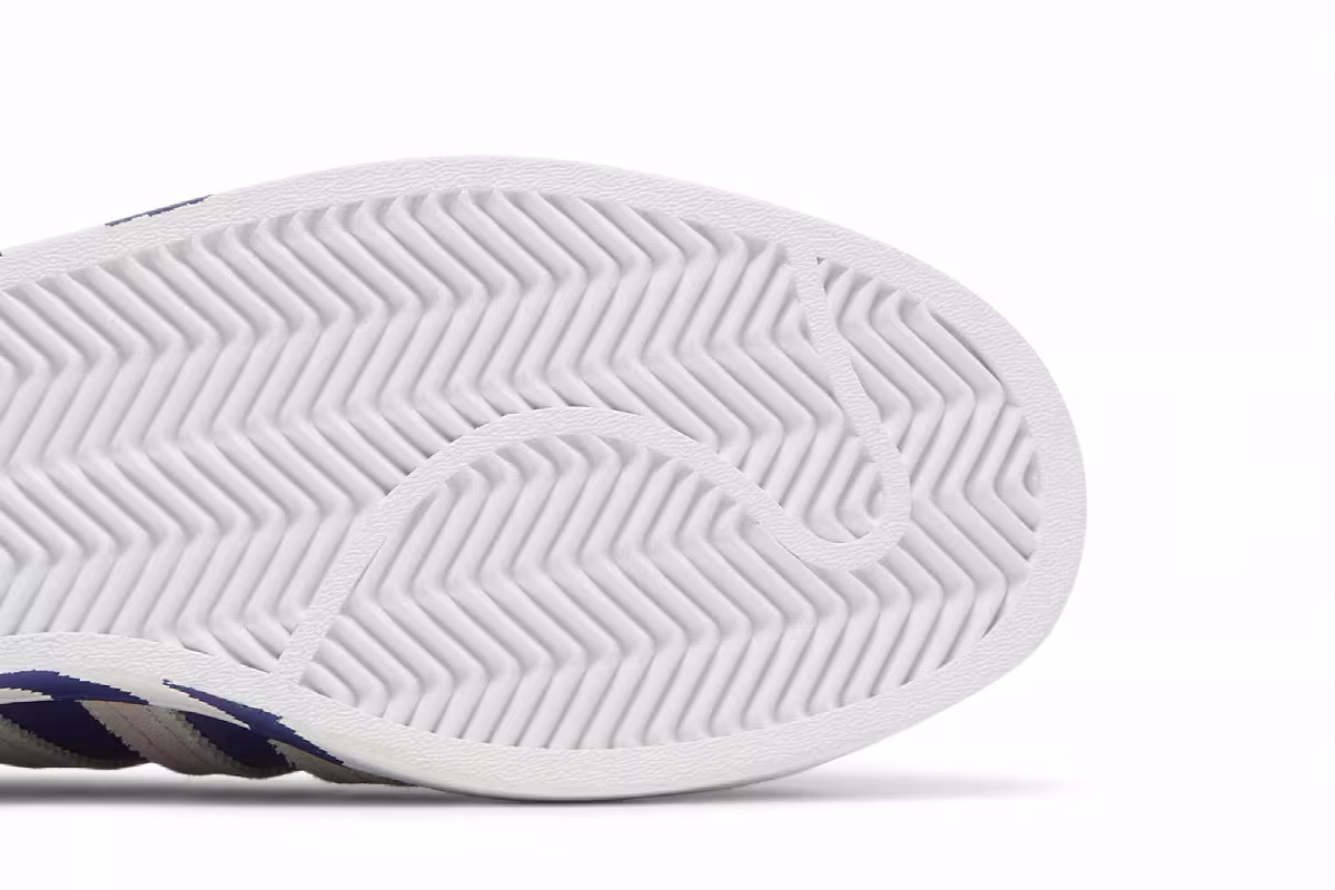 Adidas Superstar Extended Midfoot Stripes - Legacy Indigo, view 6