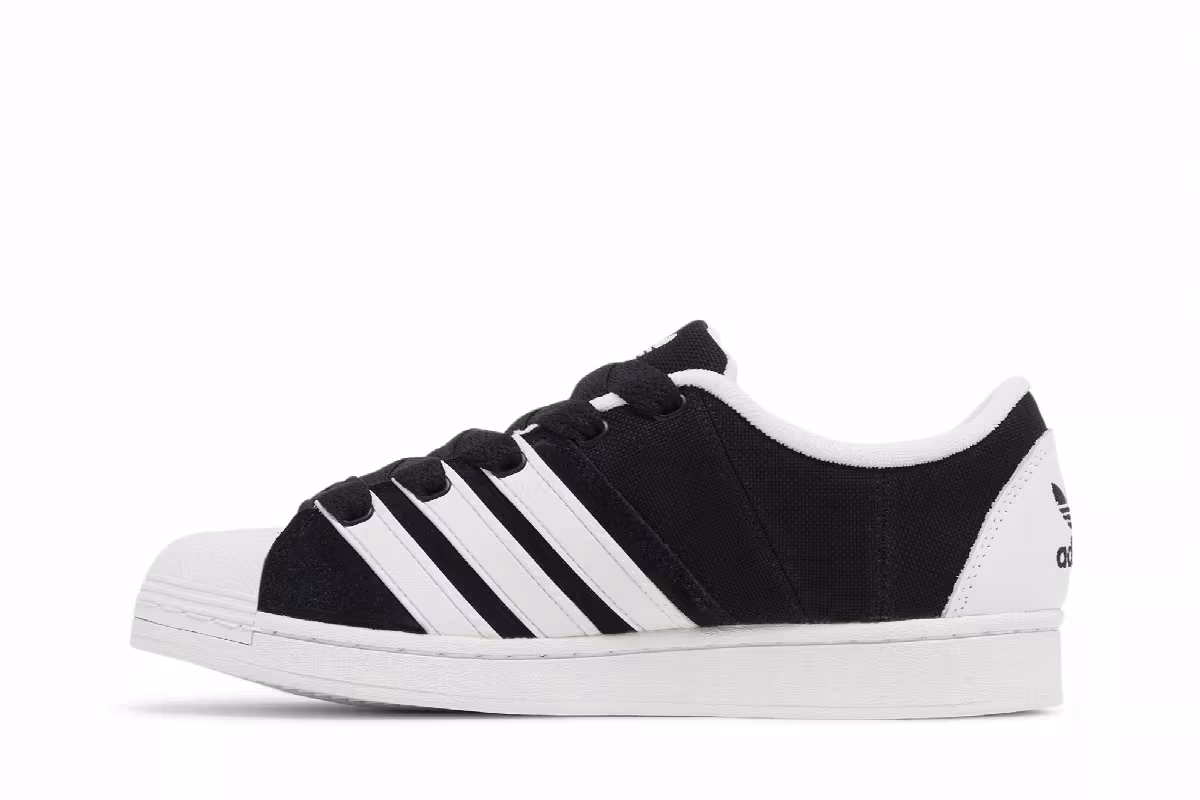 Adidas Superstar Supermodified Black White, view 4