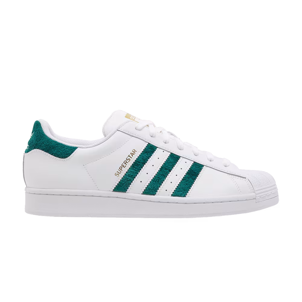 Adidas Superstar White Gold Metallic