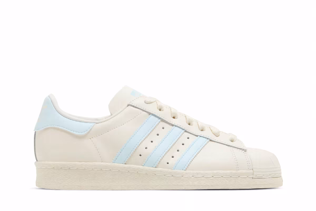Adidas Superstar 82 Cloud White Sky Tint, view 2