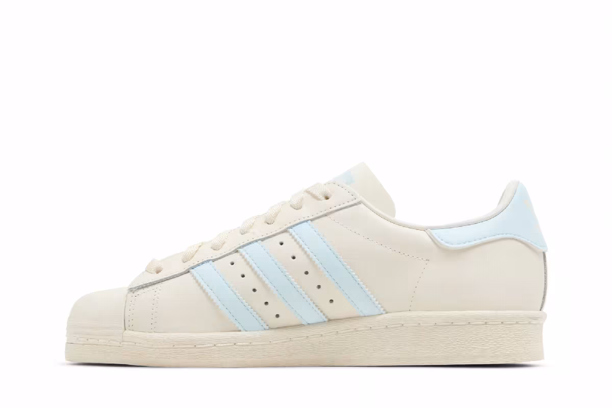 Adidas Superstar 82 Cloud White Sky Tint, view 4