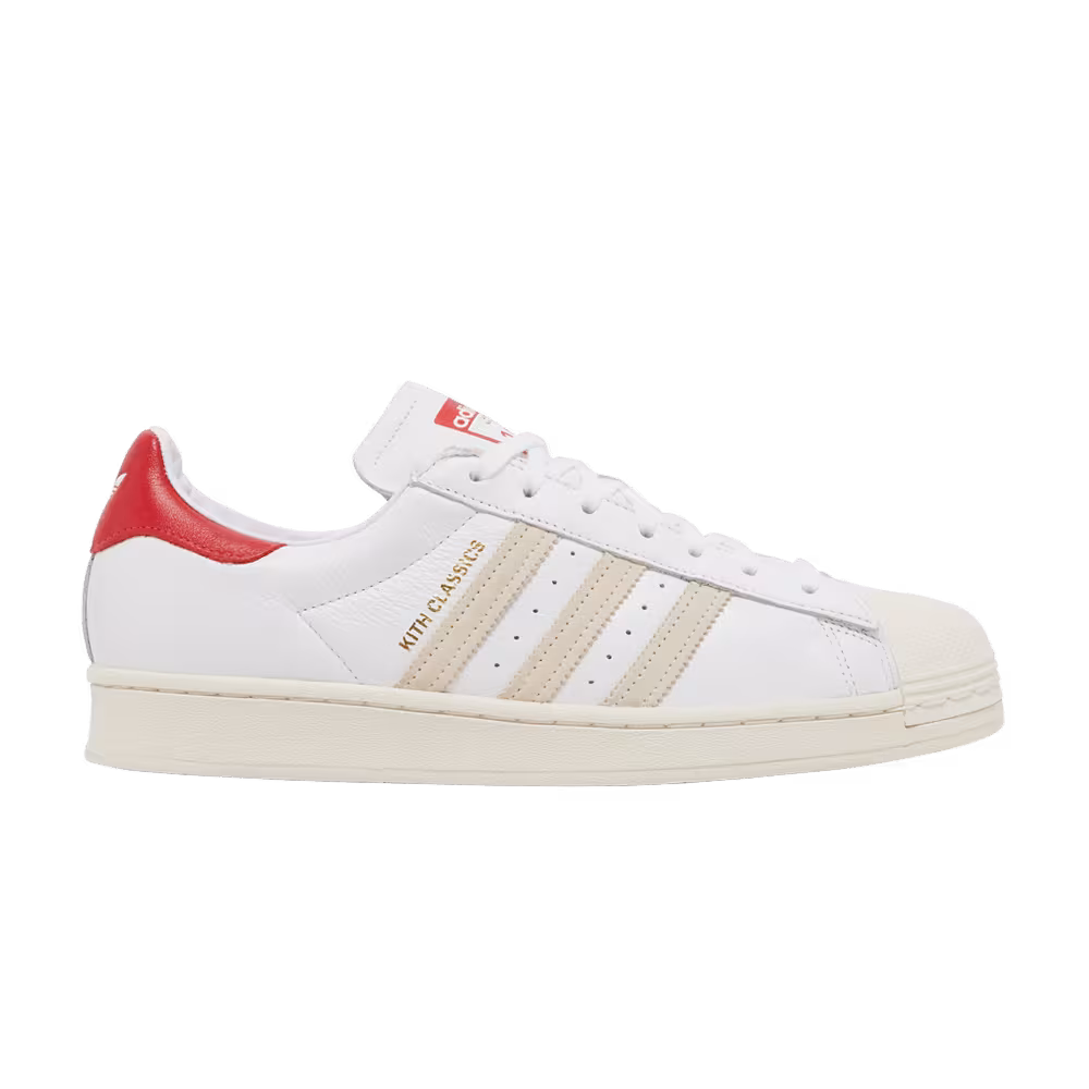 Kith x adidas Superstar Classics Program - White Red