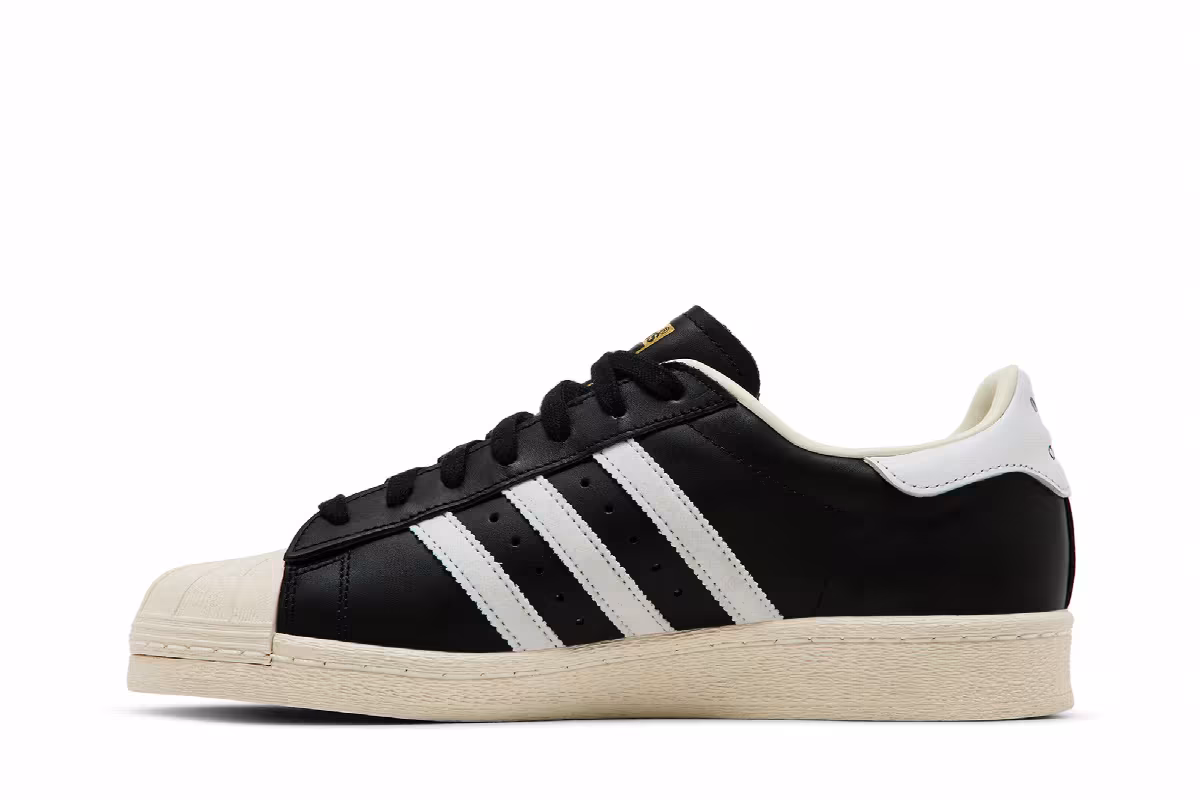 adidas Superstar 82 Black Off White, view 4
