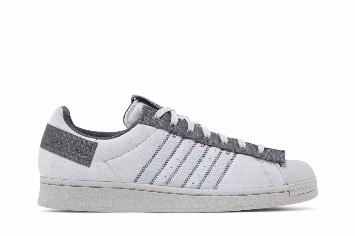 Parley x adidas Superstar Light Solid Grey, view 2