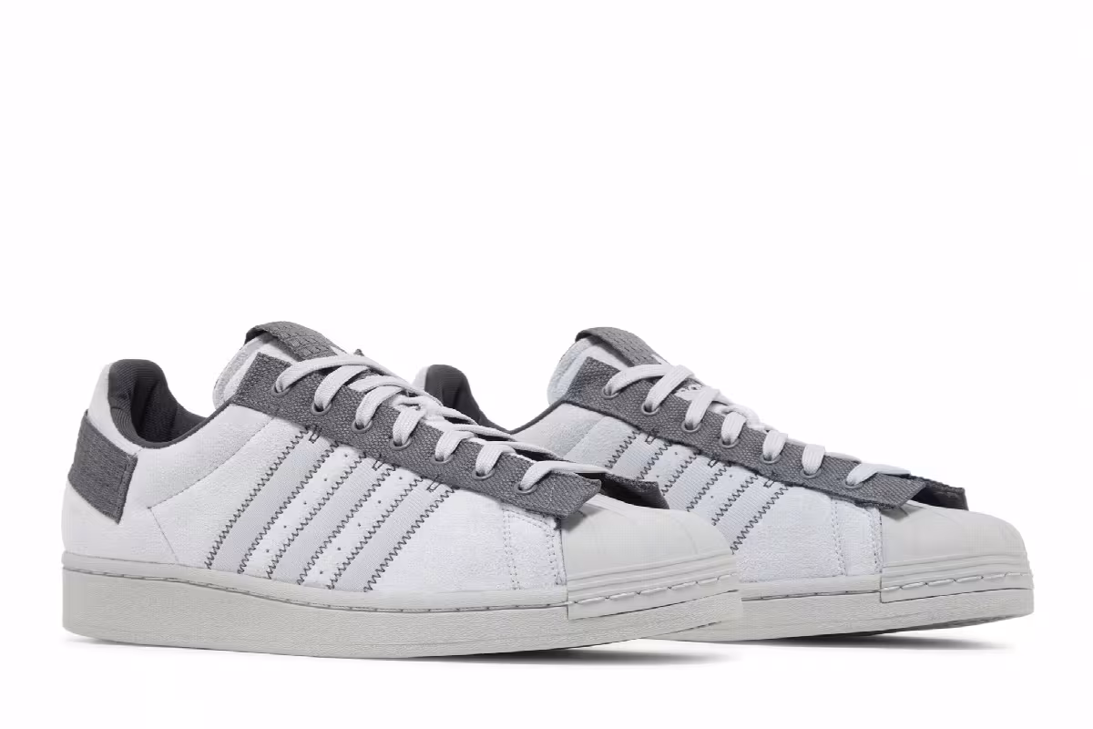 Parley x adidas Superstar Light Solid Grey, view 9