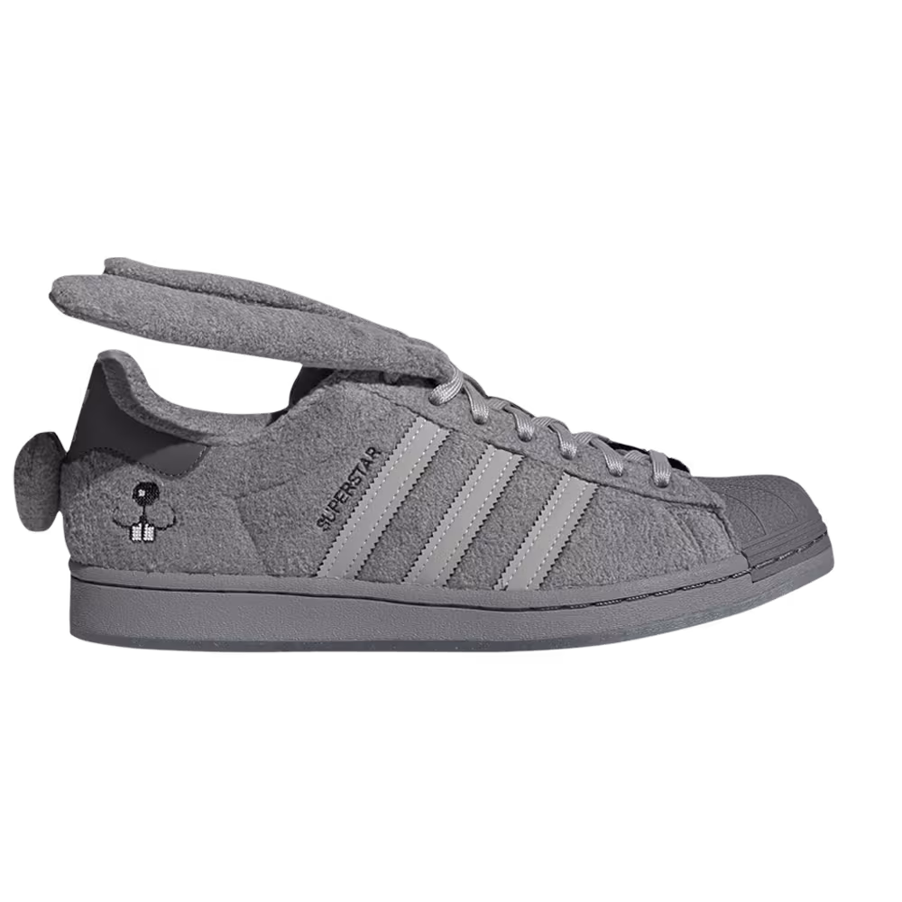 Melting Sadness x adidas Superstar Grey Bunny