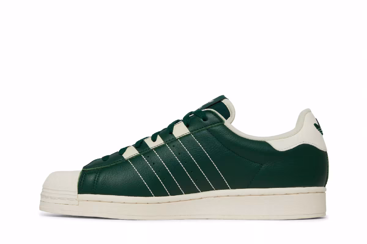 Adidas Superstar Team Dark Green, view 4