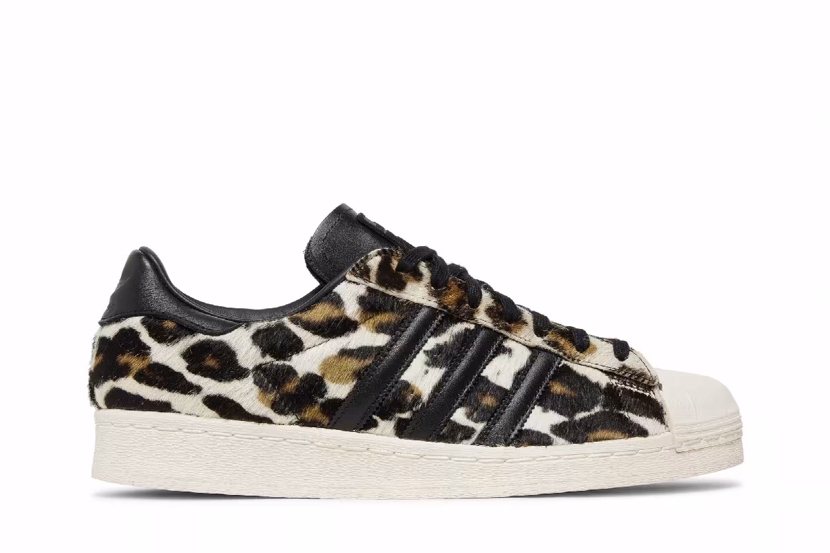 adidas Superstar 82 Leopard, view 2