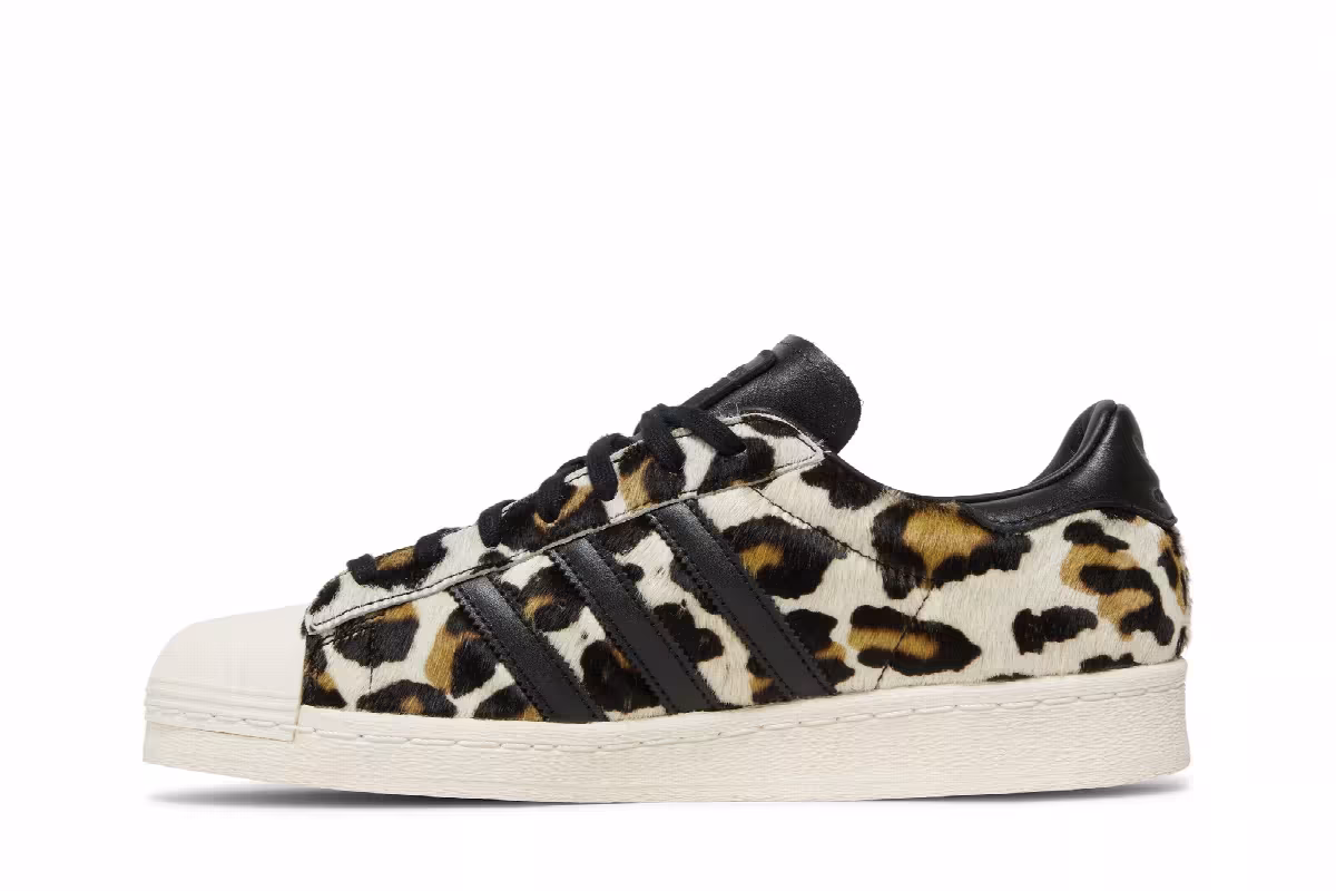 adidas Superstar 82 Leopard, view 4
