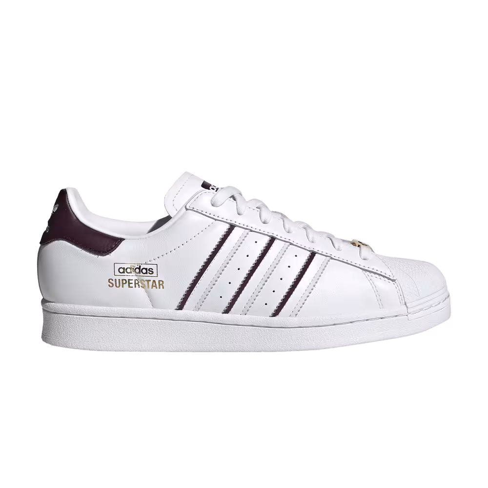 Adidas Superstar Colour Pop - White Shadow Maroon