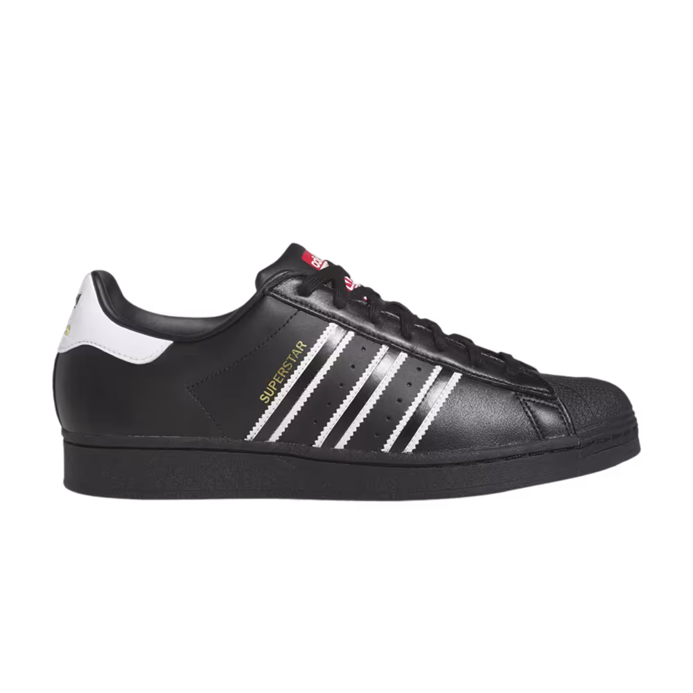 adidas Superstar Black White