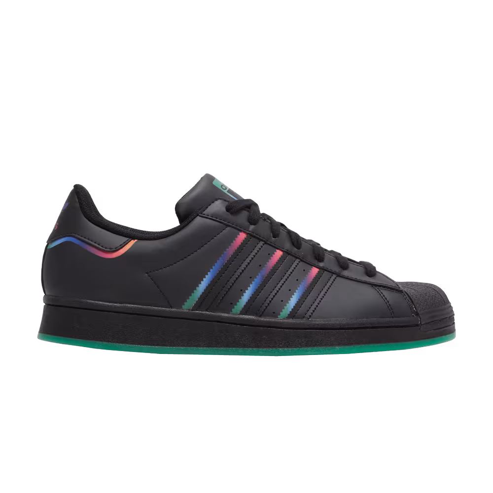 Adidas Superstar Black Green