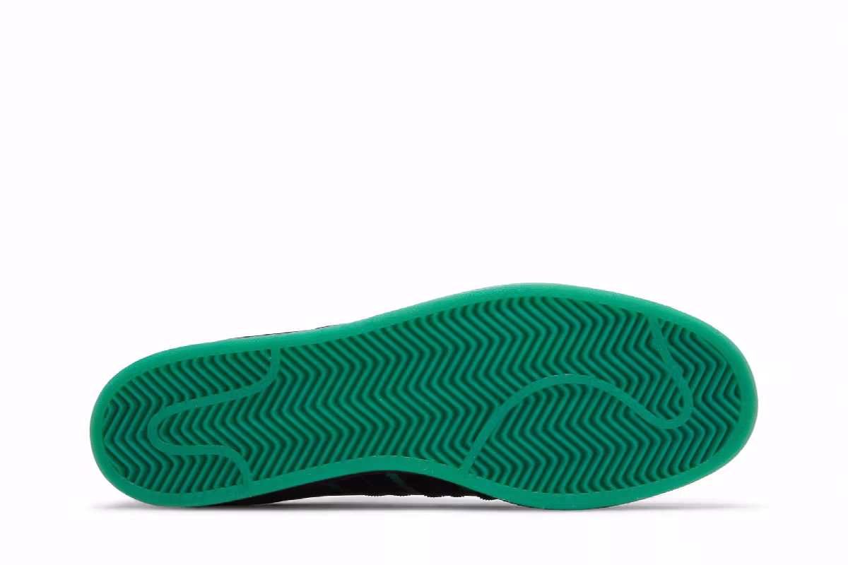 Adidas Superstar Black Green, view 5