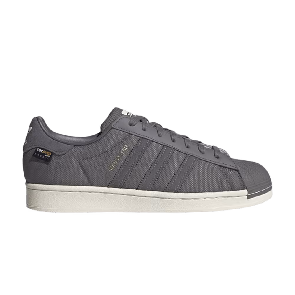 Adidas Superstar Grey Gold Metallic