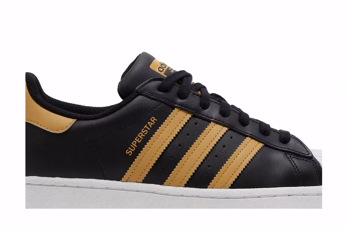 Adidas Superstar Black Magic Beige, view 3