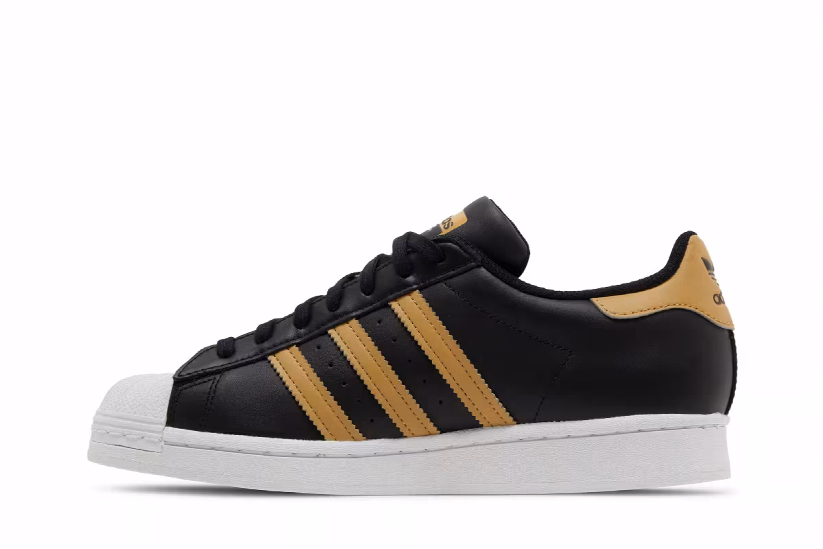 Adidas Superstar Black Magic Beige, view 4