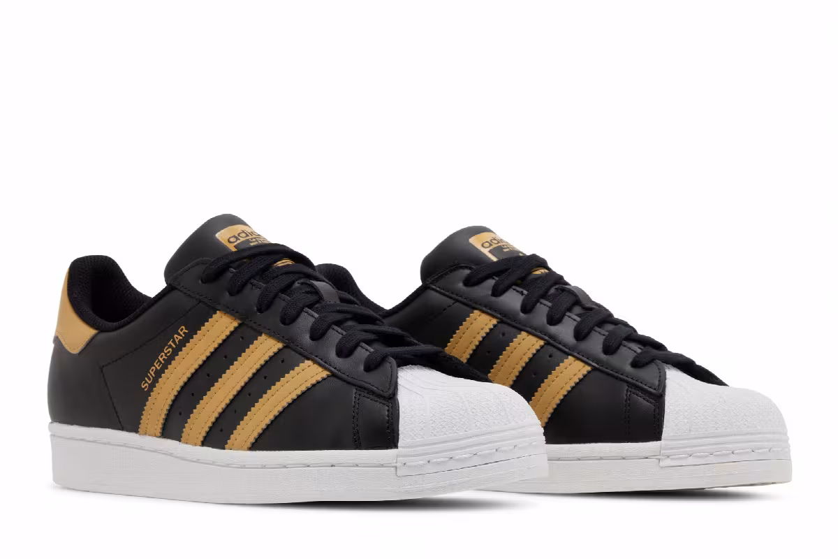 Adidas Superstar Black Magic Beige, view 9