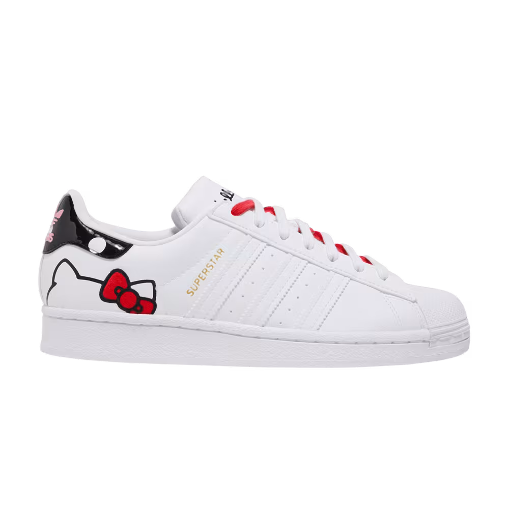 Hello Kitty x adidas Women's Superstar White Bliss Pink