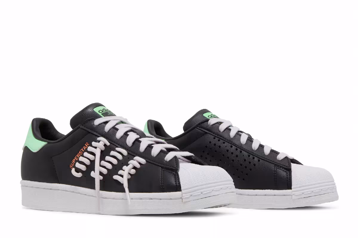 Adidas Women's Superstar Lace Logo, view 9