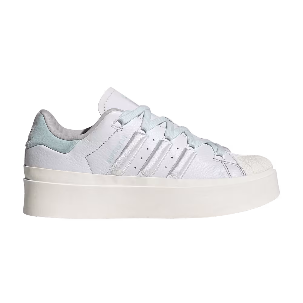 Adidas Women's Superstar Bonega White Almost Blue