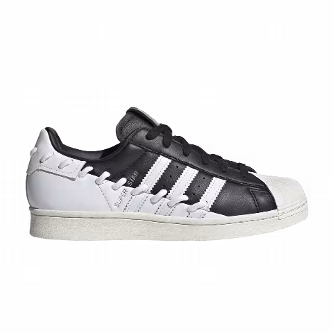 Adidas Wmns Superstar 'Stitched - Black White'