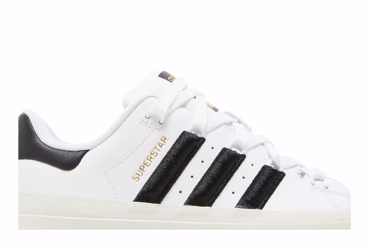 Adidas Women's Superstar Bonega Cloud White Black, view 3