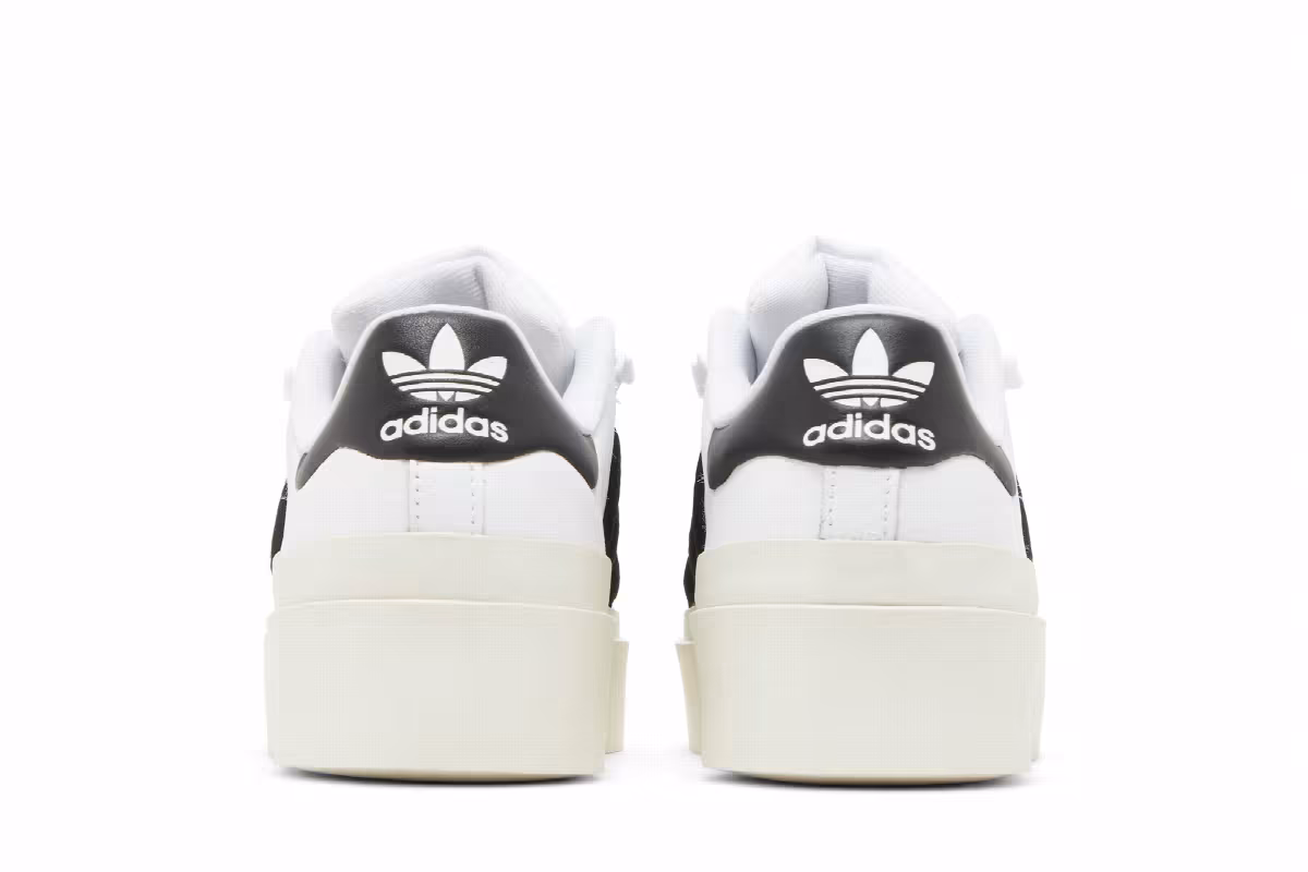 Adidas Women's Superstar Bonega Cloud White Black, view 7