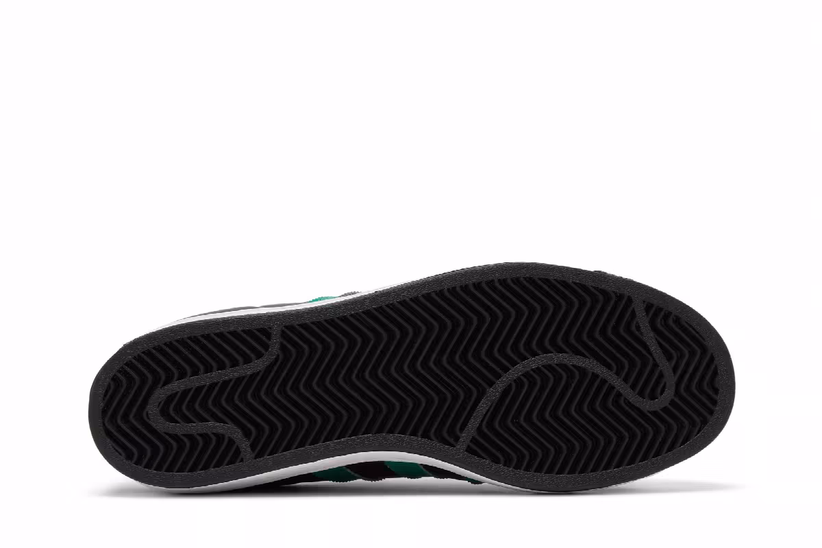Abby Dahlkemper x adidas Women's Superstar Black Bold Green, view 5