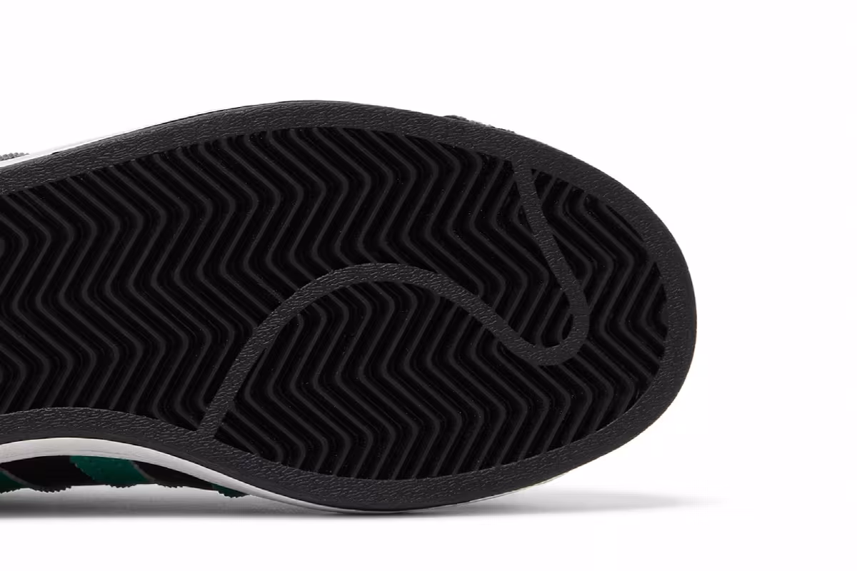 Abby Dahlkemper x adidas Women's Superstar Black Bold Green, view 6