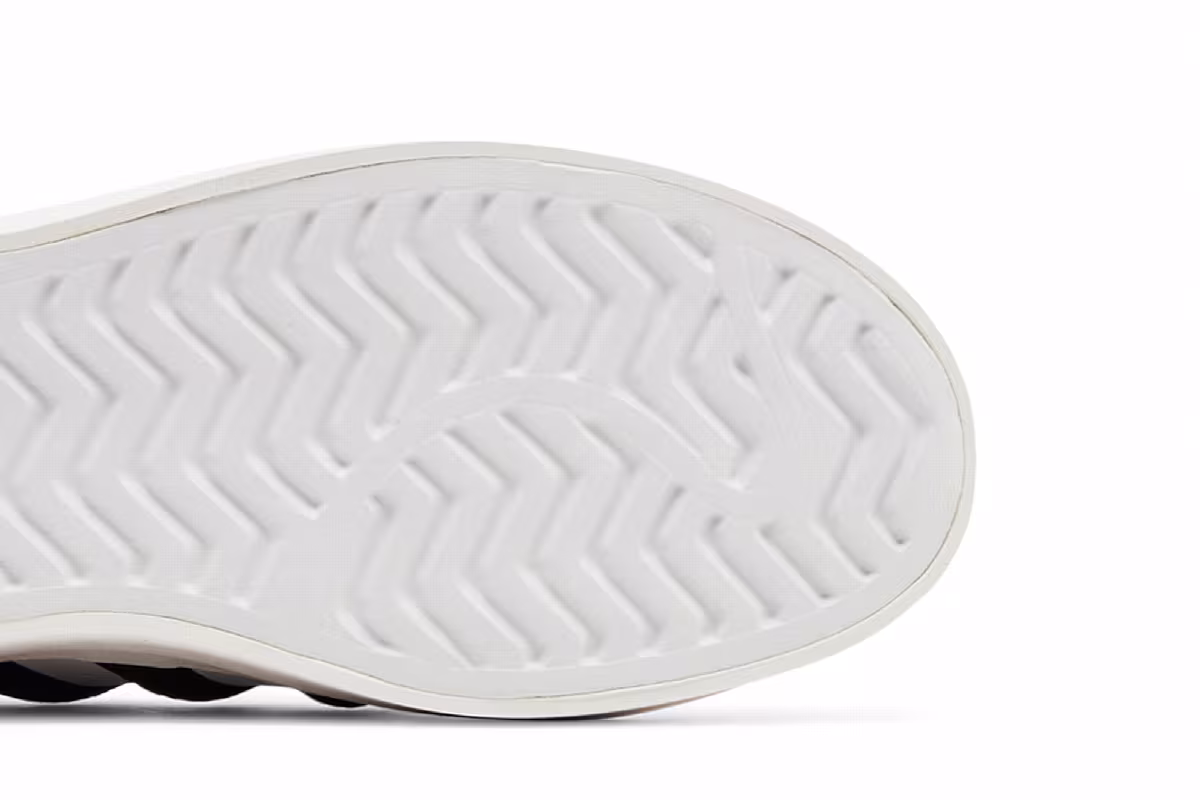 adidas Women's Superstar Bonega White Black Gold Metallic, view 6