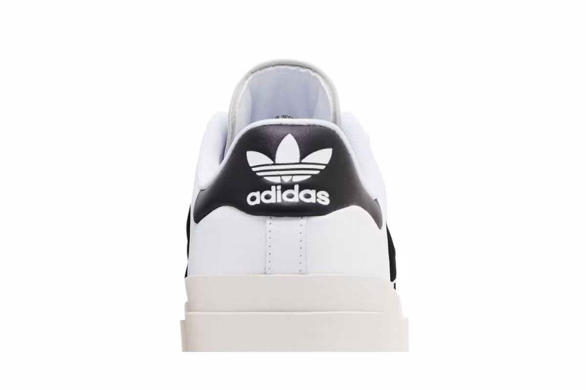 adidas Women's Superstar Bonega White Black Gold Metallic, view 8