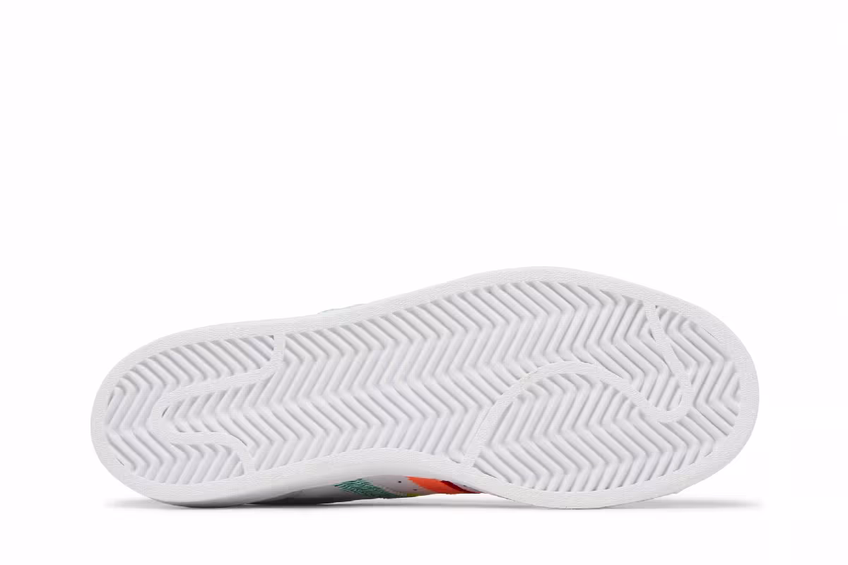 adidas Women's Superstar Multi Jagged Stripes, view 5