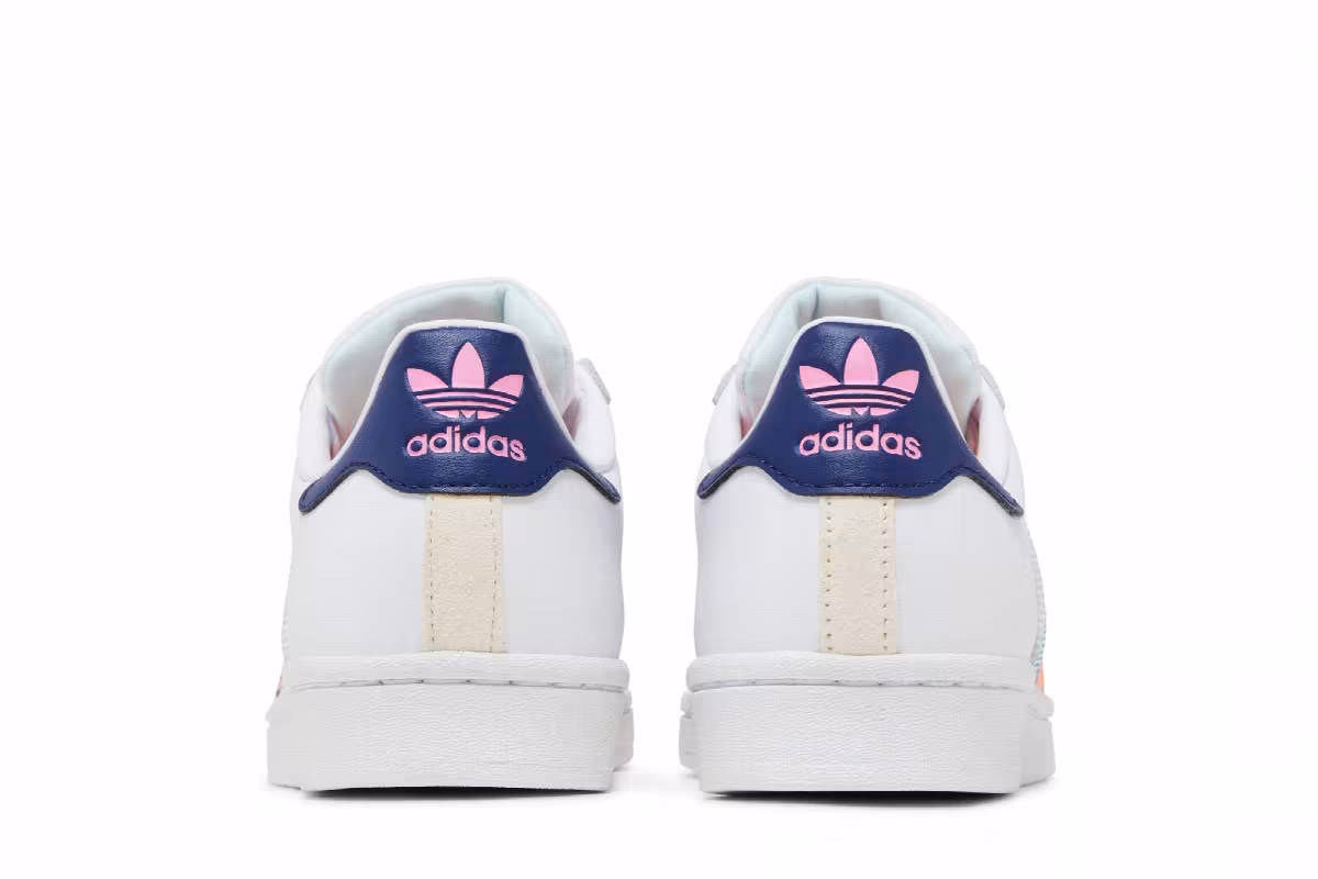 adidas Women's Superstar Multi Jagged Stripes, view 7
