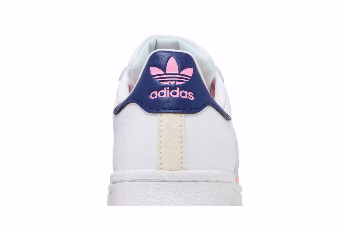 adidas Women's Superstar Multi Jagged Stripes, view 8