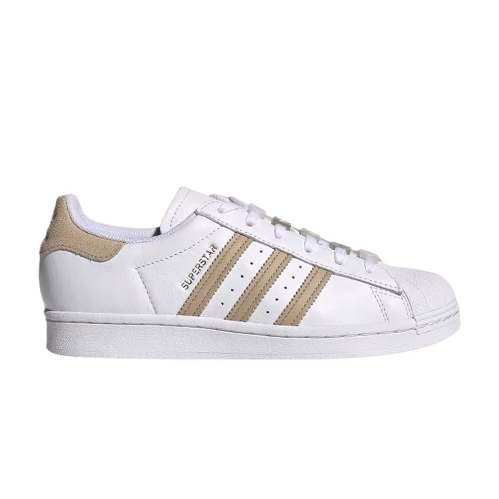 Adidas Women's Superstar White Pale Nude