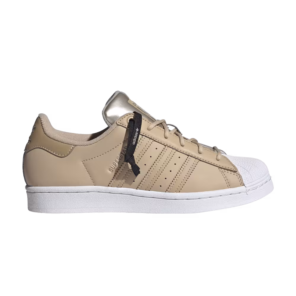 Adidas Women's Superstar Magic Beige Gold