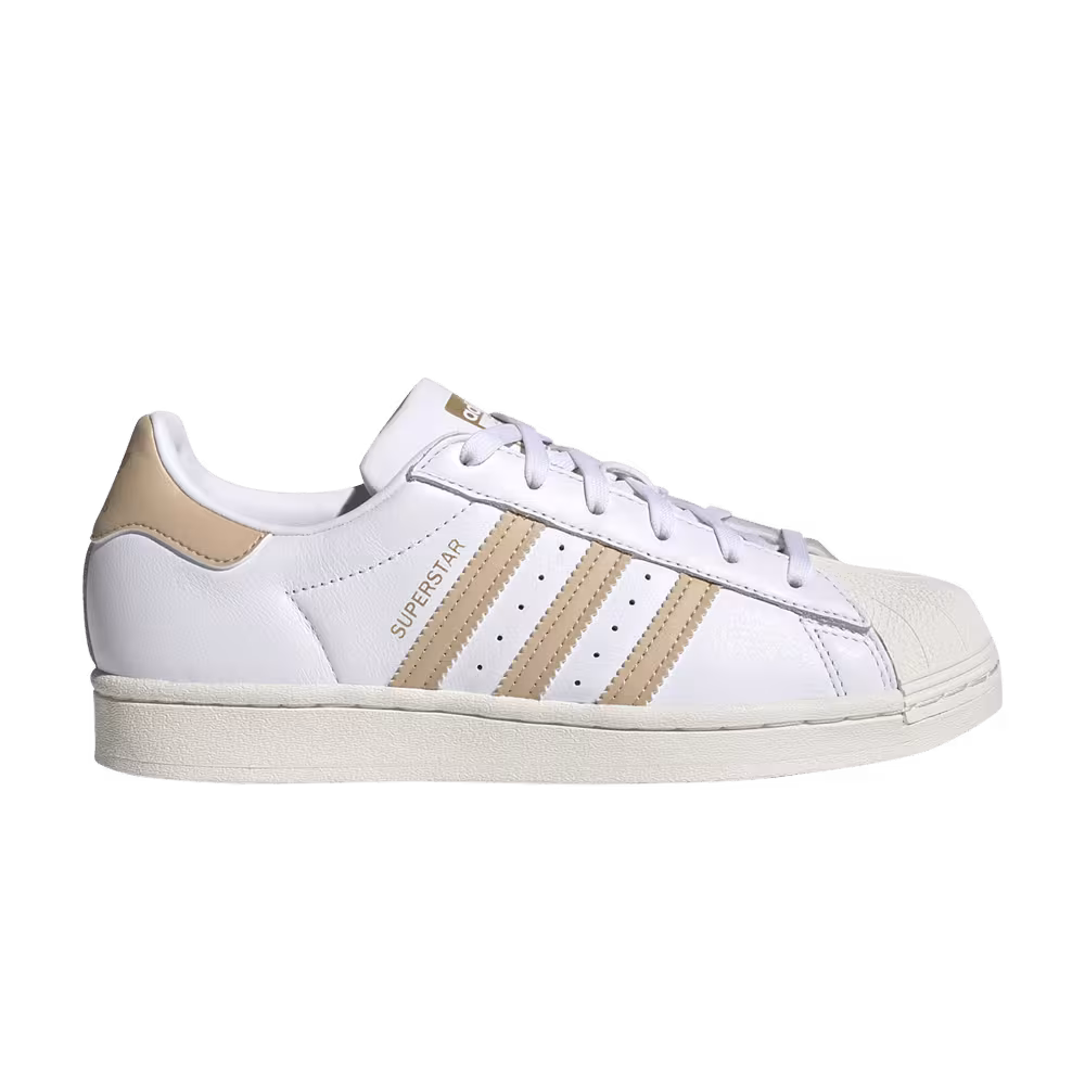 Adidas Women's Superstar White Magic Beige