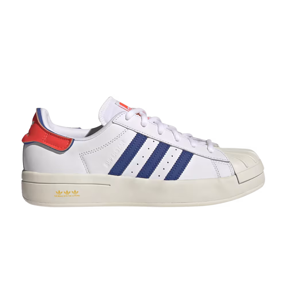 adidas Women's Superstar Ayoon White Solar Red Royal