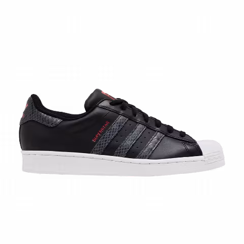 Adidas Wmns Superstar 'Black White Snakeskin'