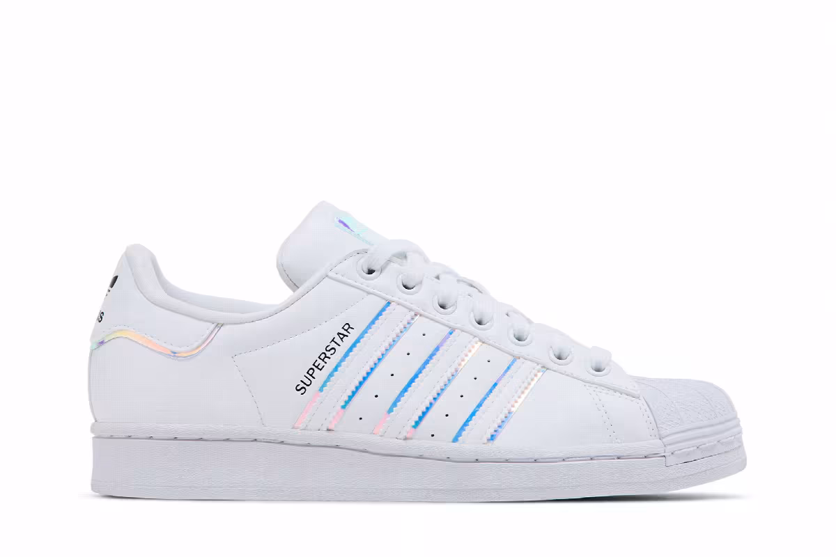 adidas Superstar Big Kid Iridescent, view 2