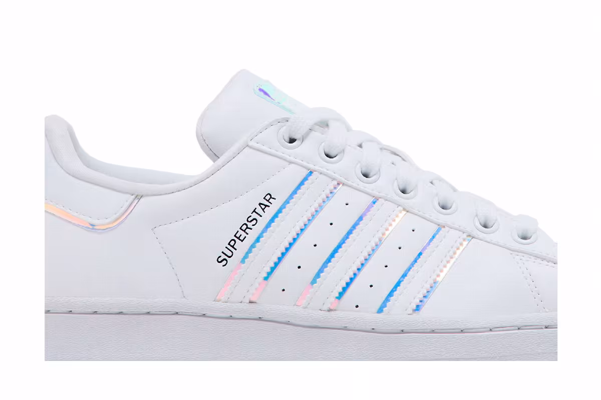 adidas Superstar Big Kid Iridescent, view 3