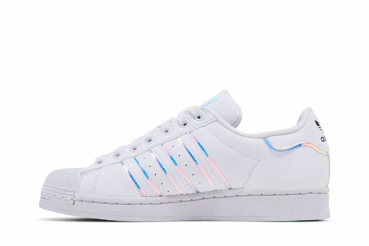 adidas Superstar Big Kid Iridescent, view 4