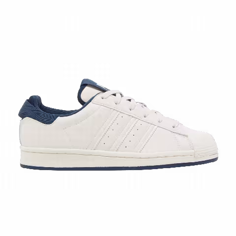 Adidas Superstar J 'Chalk White Crew Navy'
