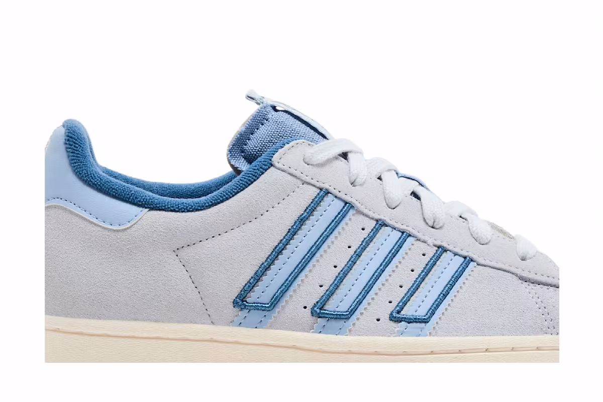 Adidas Superstar J Altered Blue White, view 3