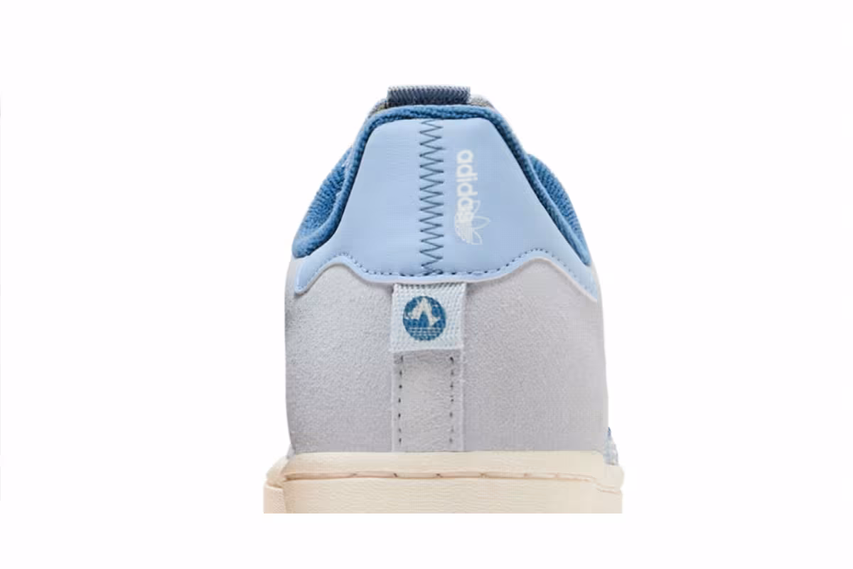 Adidas Superstar J Altered Blue White, view 8
