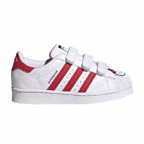 Hello Kitty x adidas Superstar J 'Allover Debossed Bows'