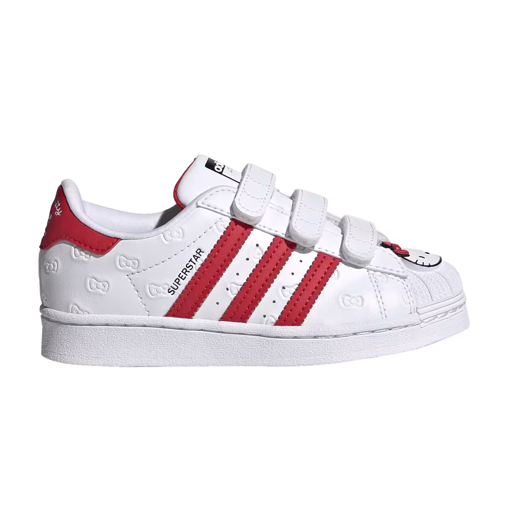 Hello Kitty x adidas Superstar J Allover Debossed Bows