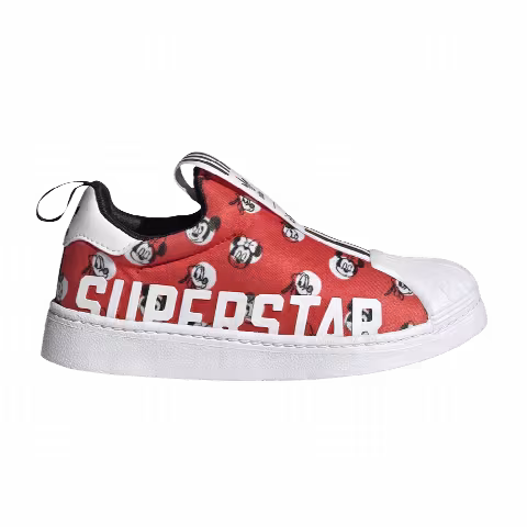 Disney x adidas Superstar 360 X Little Kid 'Minnie Mouse Allover Print'